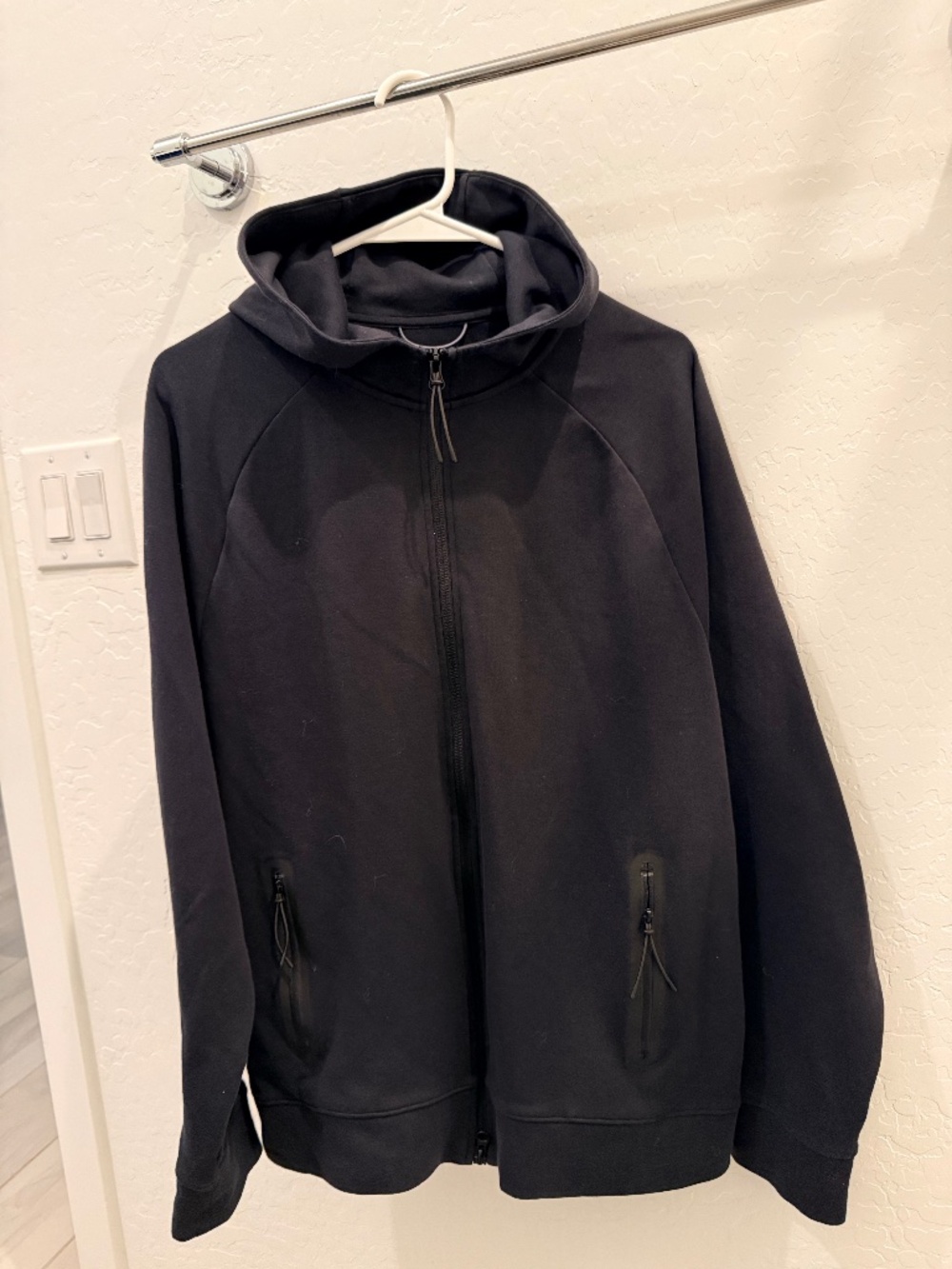 All In Motion Men's Siro Ponte Full Zip Hooded Sweatshirt